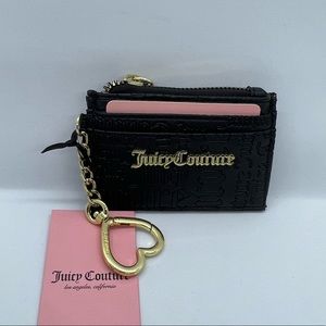 NEW Juicy Couture Card Case Black
